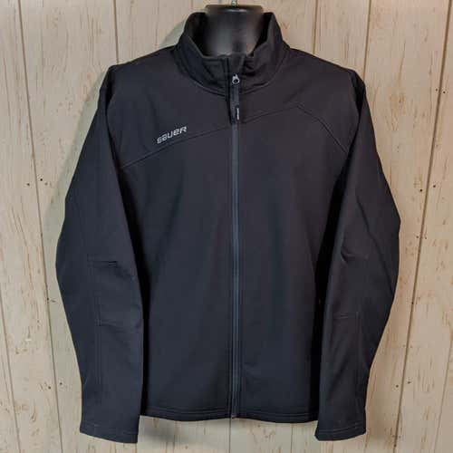 Bauer Microfleece Full Zip Jacket - XL, Black
