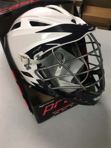 White Adult Player Cascade Pro-7 Helmet