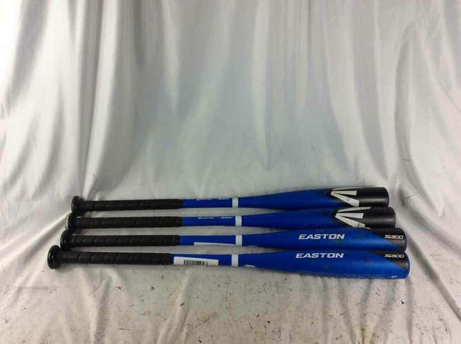 Bundle of 4 Easton YB14S300 Baseball Bats 28" 16 oz. (-12) 2 1/4"
