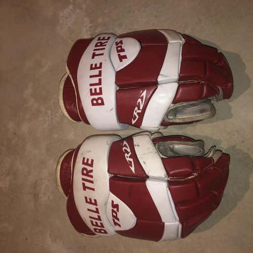 TPS R2 Red Senior  15" Pro Stock Gloves
