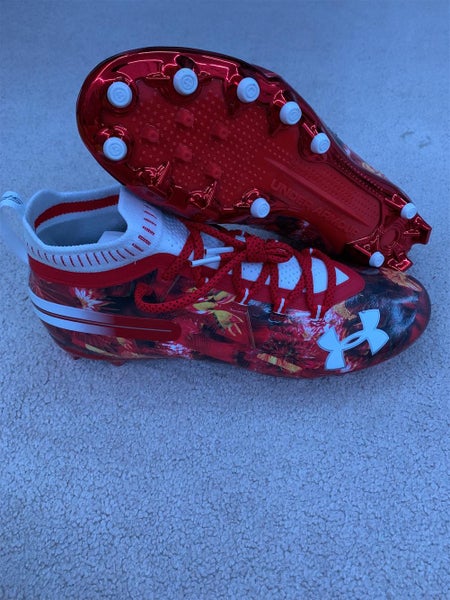 Under Armour Football Cleats - Spotlight Football Cleats (red)
