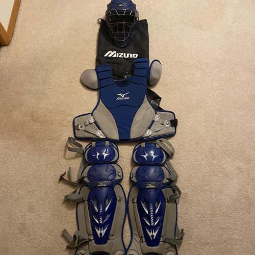 Mizuno Full Catchers Set High school College Siz