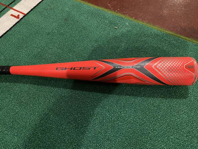 Used USSSA Certified Easton Composite Ghost X Hyperlite Bat (-12) 15 oz 27"