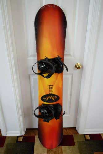 LAMAR ULTRA SNOWBOARD SIZE 159 CM WITH LARGE LAMAR BINDINGS