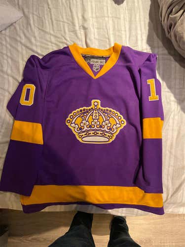 Purple Men's Extra Large Reebok Jersey