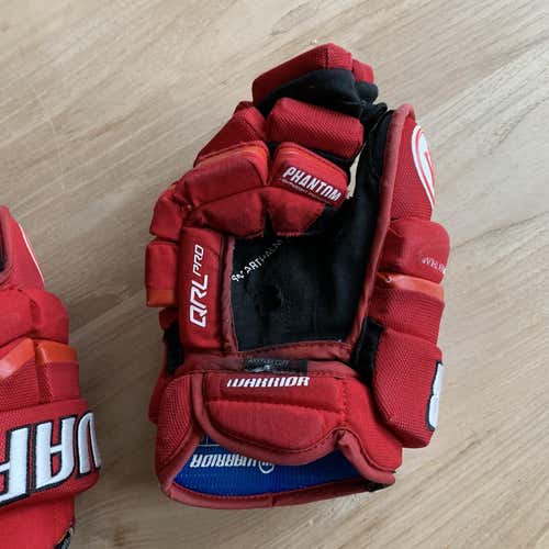 Red Senior Warrior Covert QRL Pro 14" Gloves