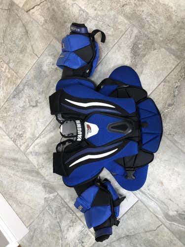 Used Junior Medium Vaughn Goalie Chest Protector