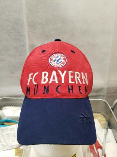 FC Bayern Munchen Adidas Strapback Hat Red Germany