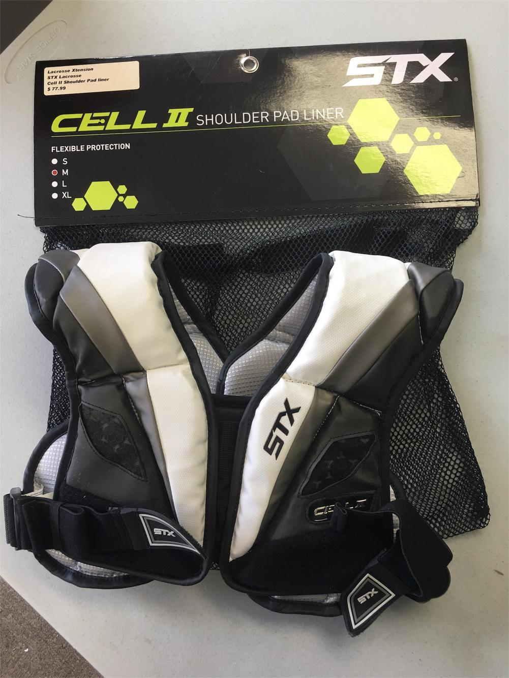 NEW w/ TAGS NIKE VAPOR ELITE LACROSSE SHOULDER PAD LINER MEDIUM RETAIL $135