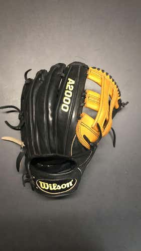 Black Used Right Handed A2000 11.75" Baseball Glove