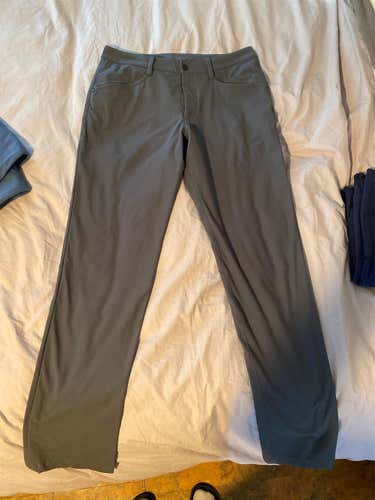 Gray Men's Large Lululemon Pants