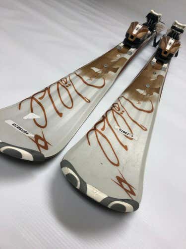 Womens Volkl Attiva Skis With Adjustable Bindings 149cm Women’s G1042