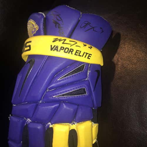 Purple New Player Nike Vapor Elite 12" Lacrosse Gloves