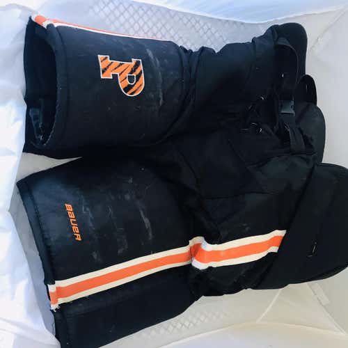 Black Senior Large Bauer Nexus Custom Pro Pro Stock Hockey Pants