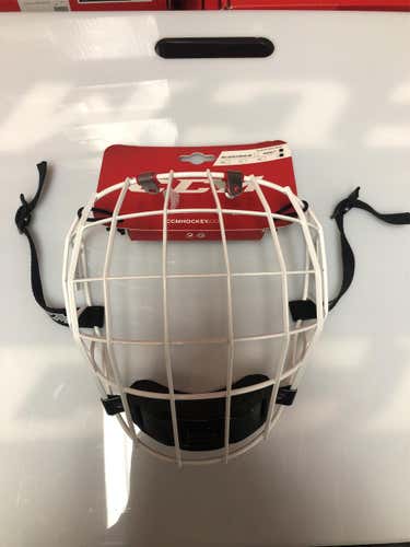 White New Large CCM Resistance  Helmet