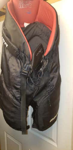 Black Used Senior Large Bauer Vapor X5.0 Hockey Pants