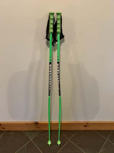 Used 50in (125cm) Komperdell NATIONAL TEAM Carbon GS Poles