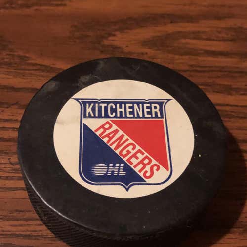 Kitchener Rangers OHL Vintage Hockey Puck