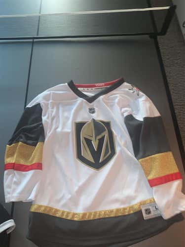 White Vegas Golden Knights Jersey