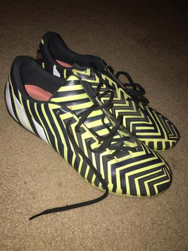 Yellow Men's Molded Cleats Adidas Cleats