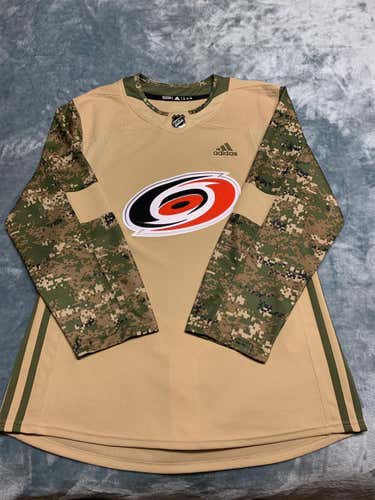 Adidas Mil Spec. Carolina Hurricanes Jersey Size 46