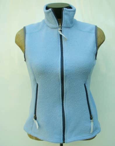 Patagonia Synchilla Women's Blue Full-Zip Fleece Vest Jacket - Size Small S