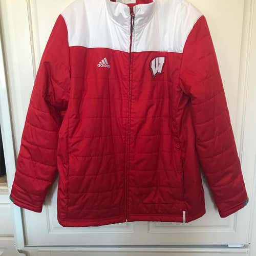 UW Badgers Team Issued Adidas Jacket