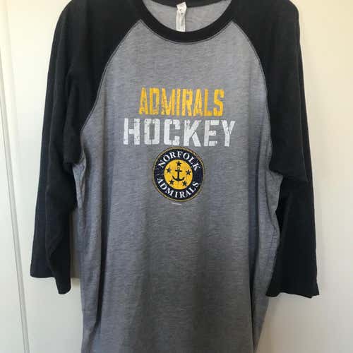 Norfolk Admirals T-shirt 3/4 Sleeve
