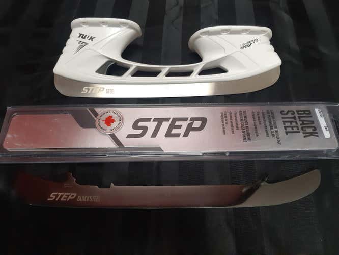 New Step Steel BLACK for Bauer LS EDGE 254