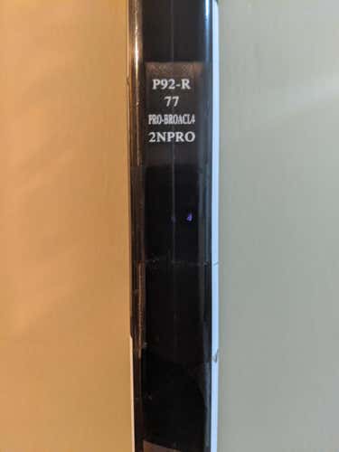 Bauer NEXUS 2N Pro Hockey Stick Righty P92 77 flex Senior D1 Pro Stock