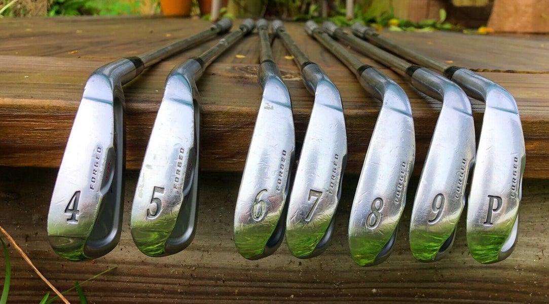 Men's Used Srixon Right Handed Iron Set Stiff Flex Graphite Shaft