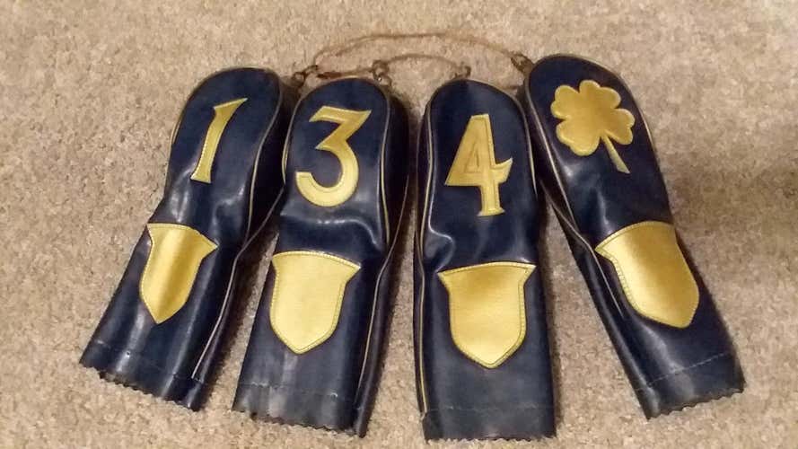 LETS GO RETRO!! BLUE & GOLD with shamrock