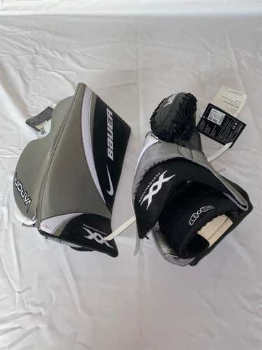 New Bauer Senior Vapor XX Blocker And Glove