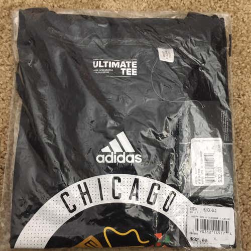 New - Adidas Chicago Blackhawk Ultimate Tee - XL