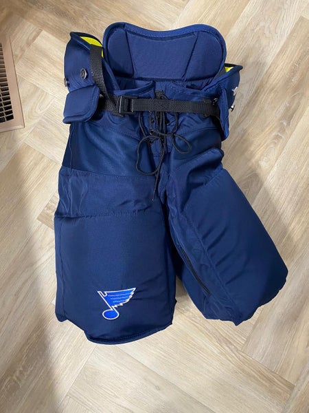 St Louis Blues PRO STOCK New Warrior Hockey Pants
