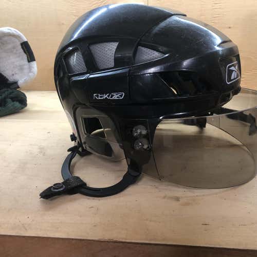 Black Used Small Reebok 6K Helmet