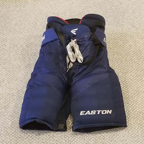 Blue Used Junior Small Easton PRO10 Hockey Pants