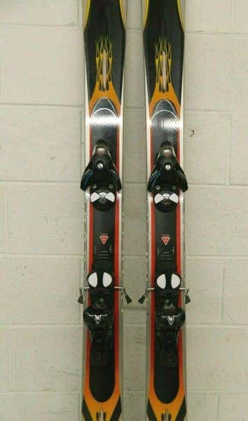 K2 Apache Chief 174cm 118-98-108 r=24m Powder Skis w/Salomon S912