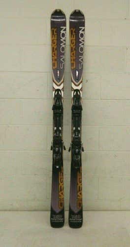 Salomon X-Wing Charger 160cm 120-74-102 Skis w/Salomon L10 Adjustable Bindings