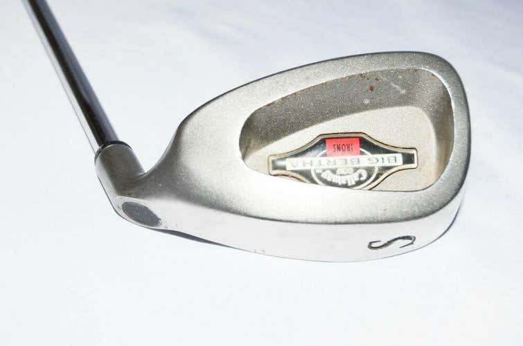 SANDWEDGE CALLAWAY BIG BERTHA RH 35.25" STEEL STIFF NEW GRIP