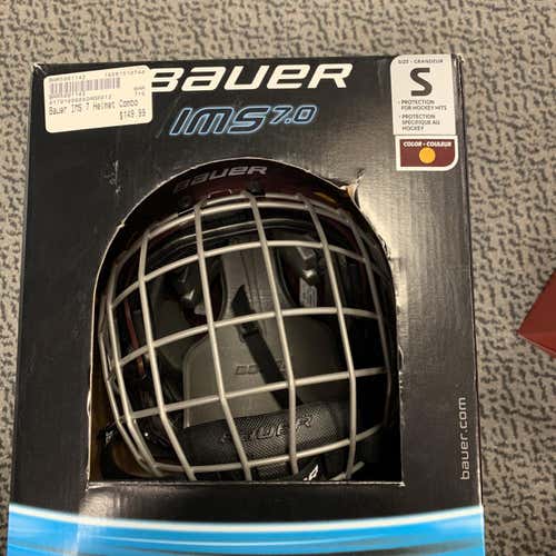 New Small Bauer IMS 7.0  Helmet