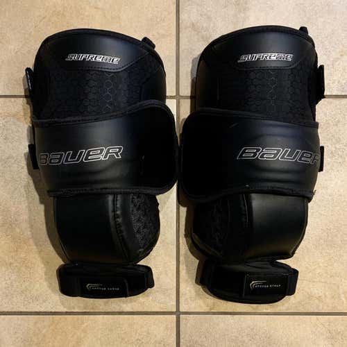 Bauer Supreme S18 Goalie Knee Guards Sr