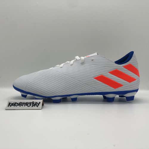 Adidas Nemeziz Messi 19.4 FG M White Blue F34401 Men's size 11