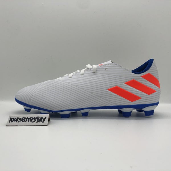 Adidas Nemeziz Messi 19.4 FG M White Blue F34401 Men's size 11