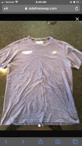 Men's New Balance Trinity College Lacrosse Short Sleeve Shirt