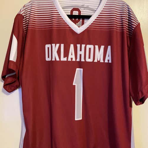 Oklahoma Lacrosse Reversible Adult Extra Large Game Jersey