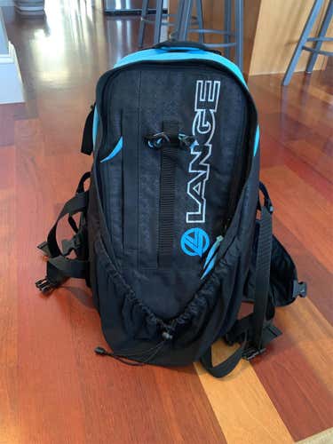 Black Used Lange Ski Backpack