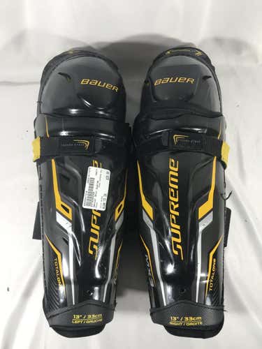 Used Bauer Supreme Mx3 13" Hockey Shin Guards