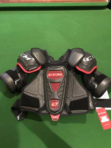 New Senior Small CCM U+ Crazy Light Shoulder Pads