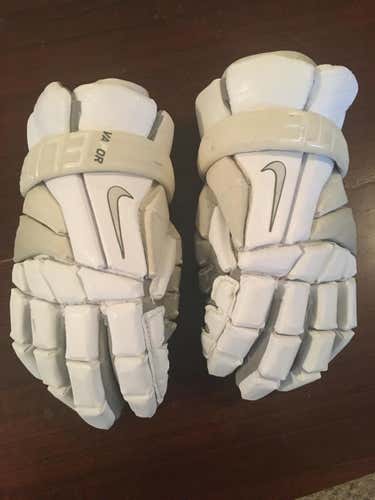 Used Nike Vapor Lacrosse Gloves 13"